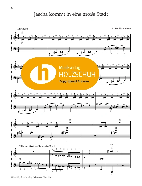 Jascha kommt in eine große Stadt